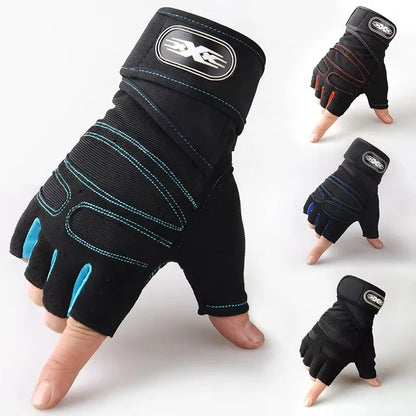Gym Training Gloves with Grip & Wrist Support