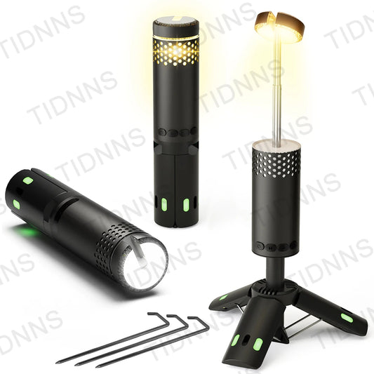 Telescopic Camping Lantern with 10000mAh Power Bank