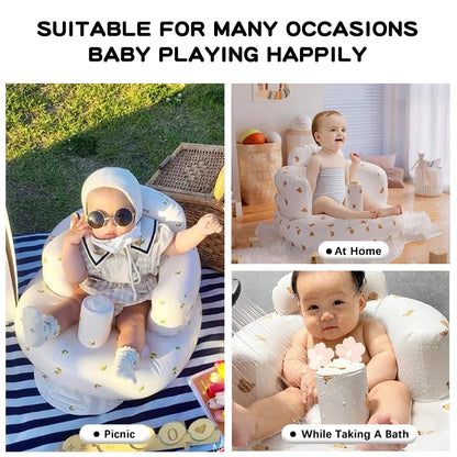 Inflatable Baby Sofa – Portable & Comfortable Seat