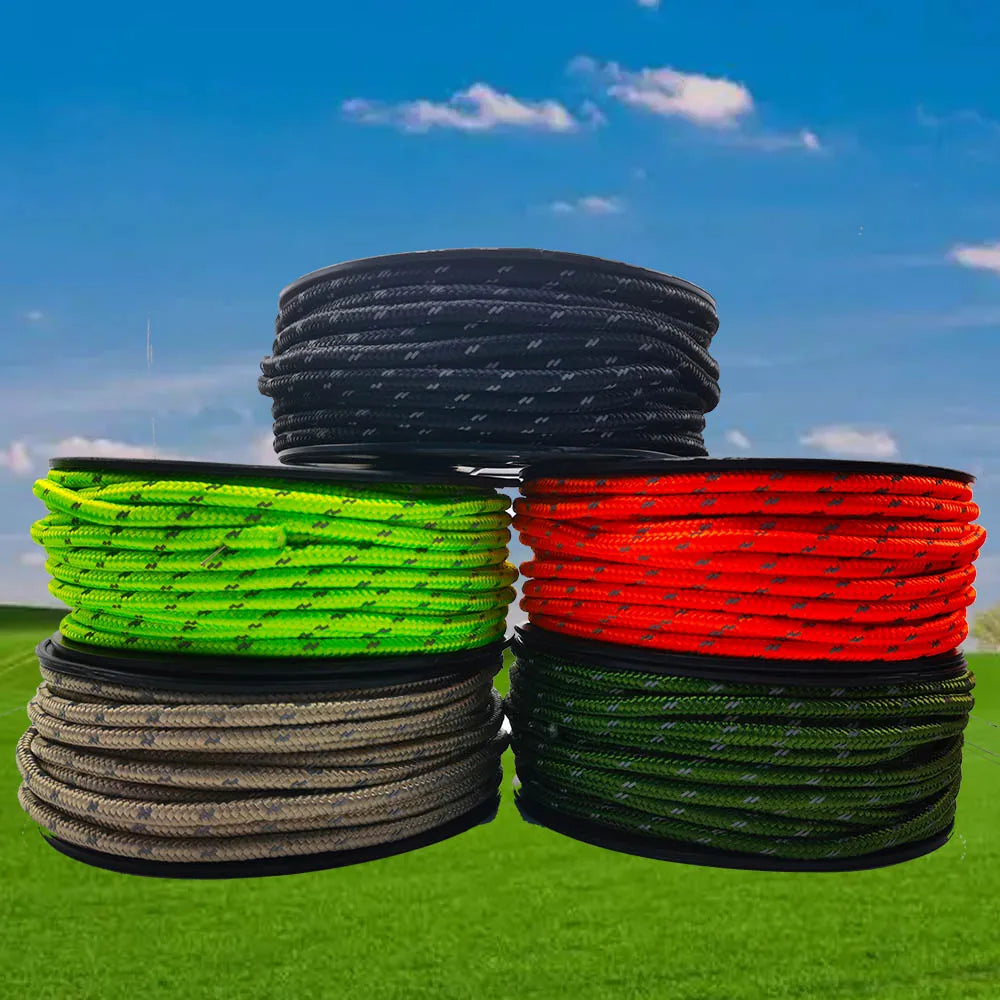 Reflective Paracord Rope for Camping & Survival Use