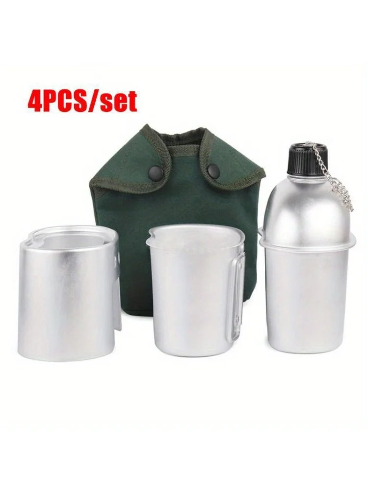 Military Canteen Cookware Set – Lightweight & Multi-Use