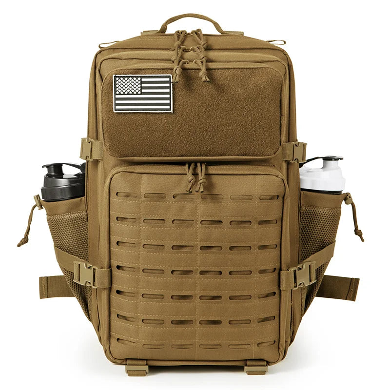 45L Tactical Hiking Backpack Durable MOLLE Storage