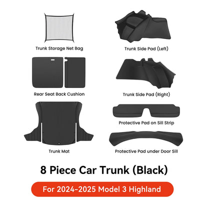 Tesla Model Y Trunk Mat – Waterproof Full Protection