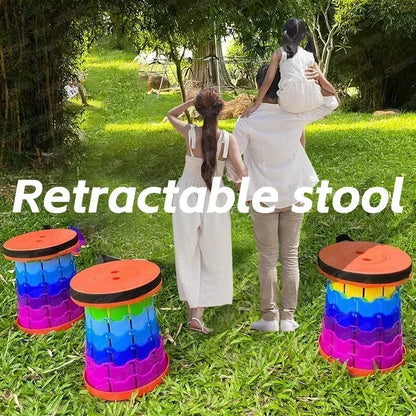 Portable Collapsible Camping Stool for Easy Outdoor Seating