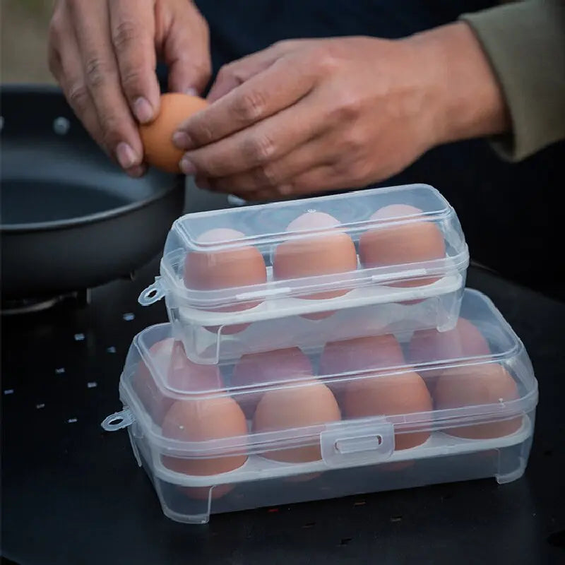 Portable Egg Storage Box Shockproof Camping Case
