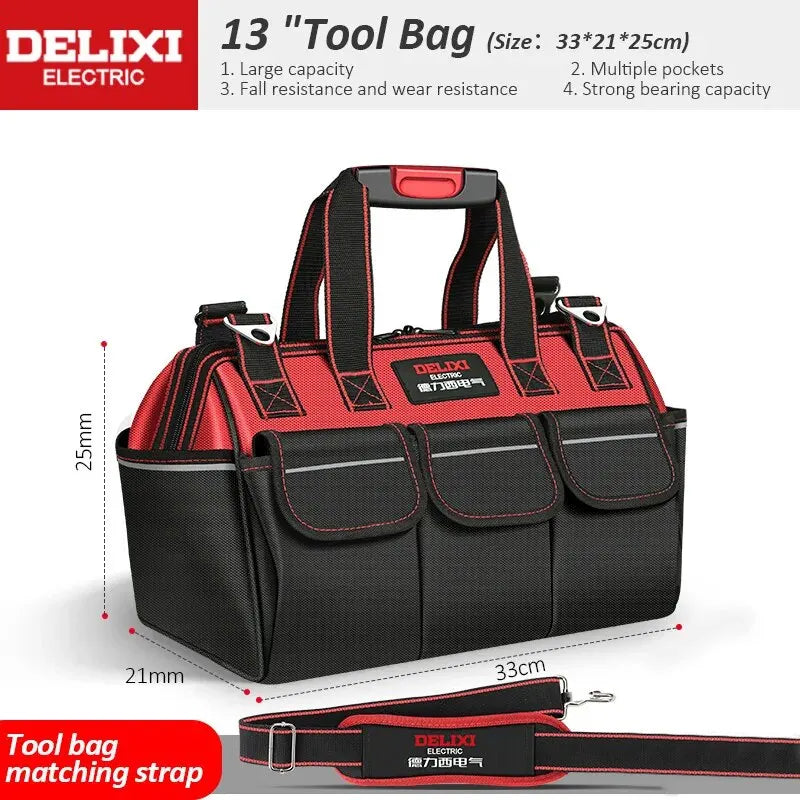 Waterproof Tool Bag with Large Capacity Storage