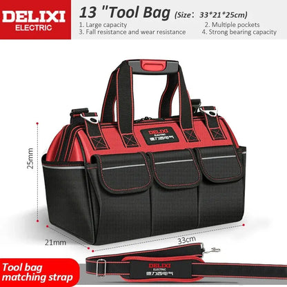Waterproof Tool Bag with Large Capacity Storage