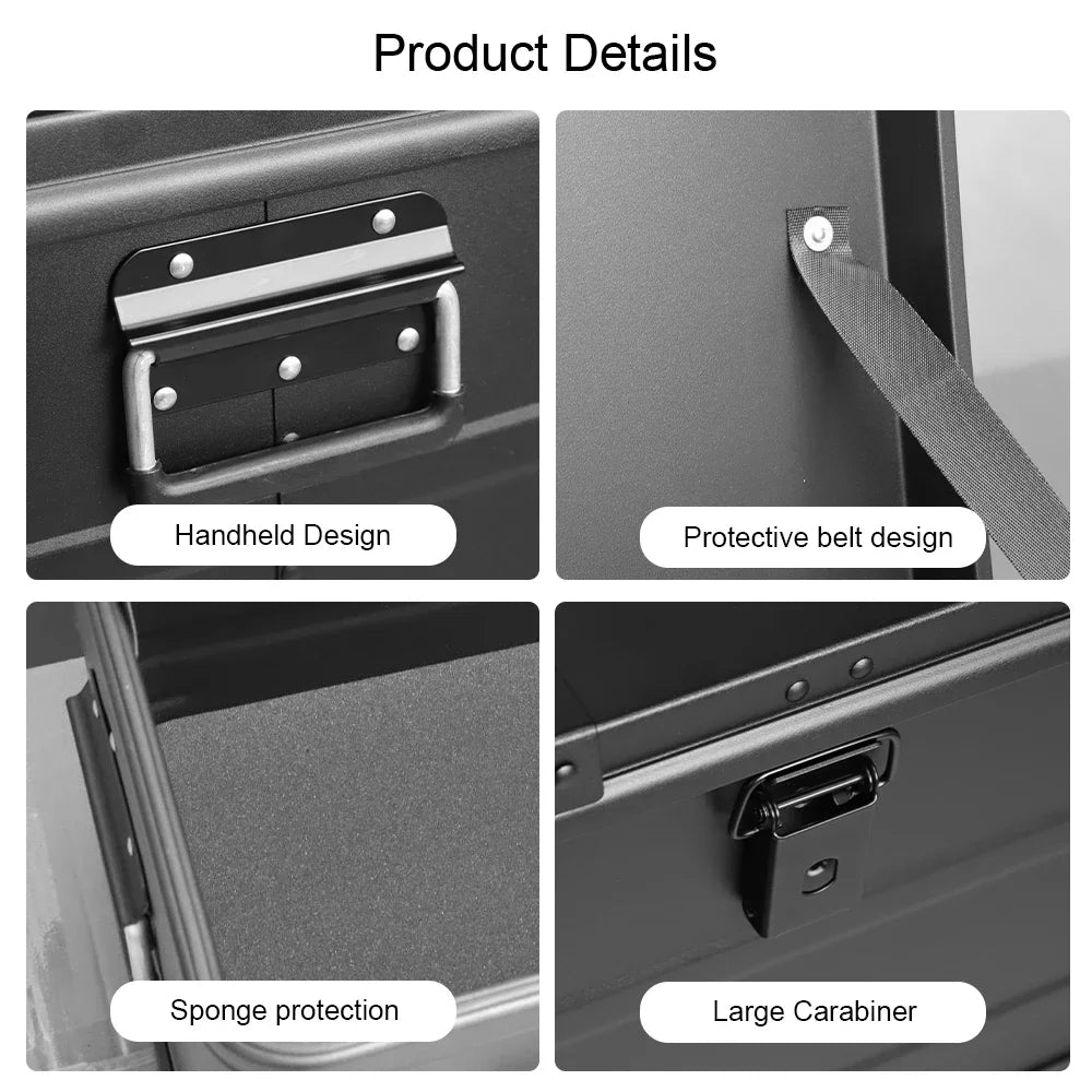 Aluminum Camping Storage Box for Secure Gear Storage