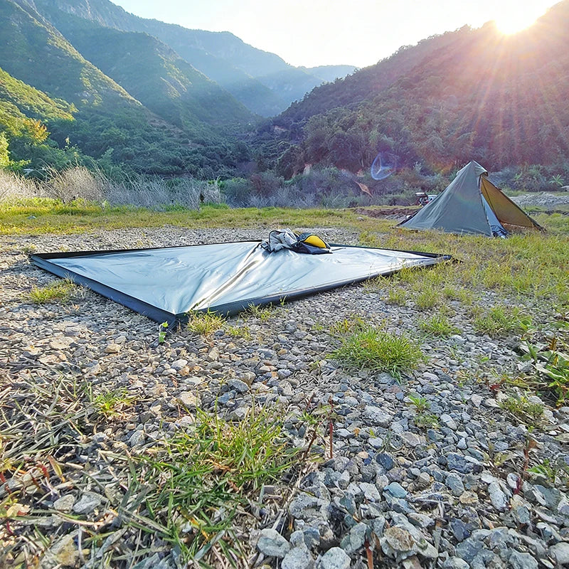 Waterproof Camping Ground Sheet with Raised Edges