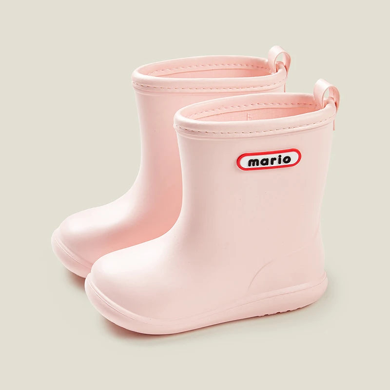 Kids Waterproof Rain Boots – Cheerful Outdoor Shoes