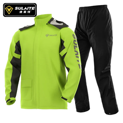 Waterproof Motorcycle Rain Suit for Full Weather Protection