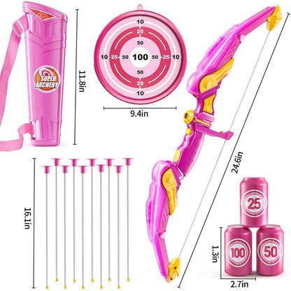 Kids Bow and Arrow Set – Safe Fun Archery Toy