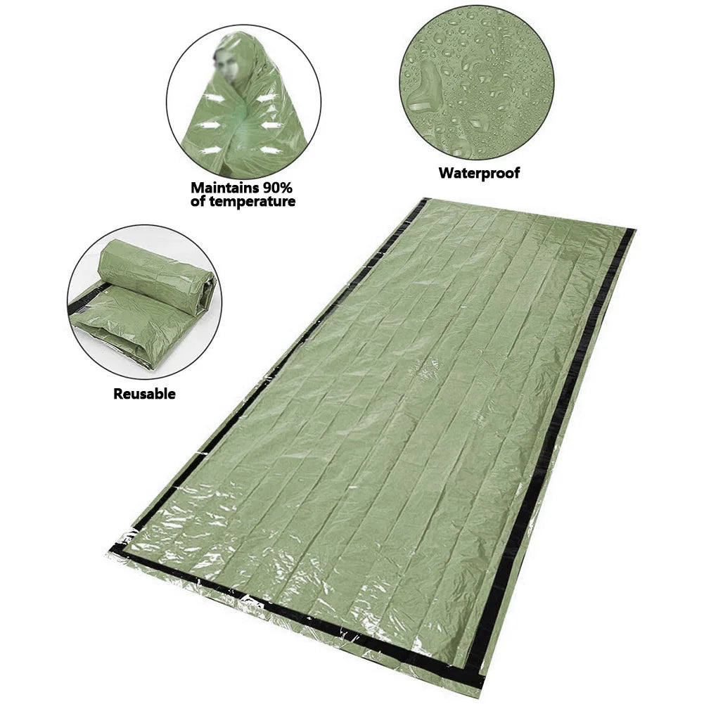 Emergency Mylar Thermal Blanket – Lightweight Survival Warmth