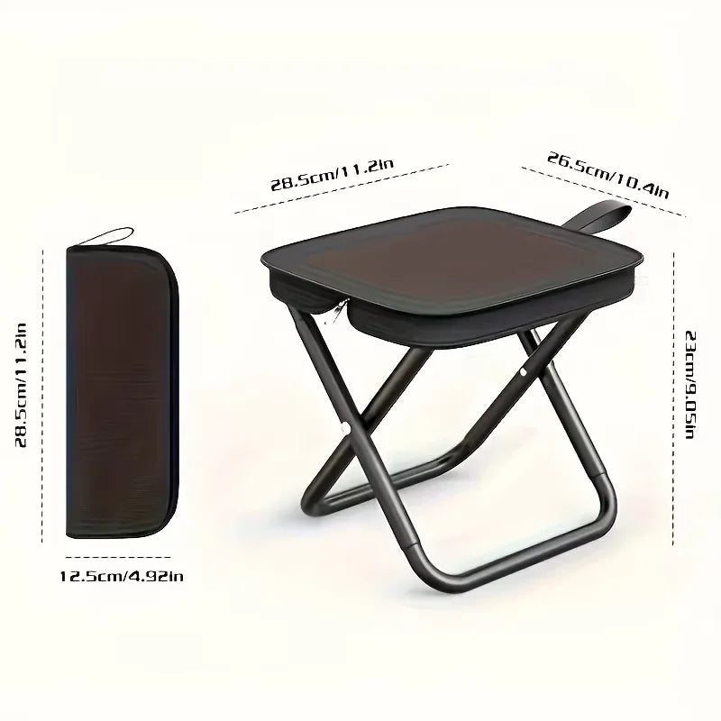 Portable Folding Camping Stool for Lightweight Outdoor Seating