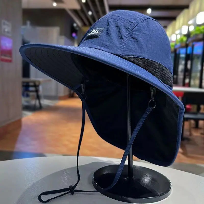 Waterproof Sun Hat with Neck Flap for UV Protection