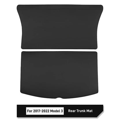 Tesla Model Y Model 3 Seat Back Protector All-Weather Mat