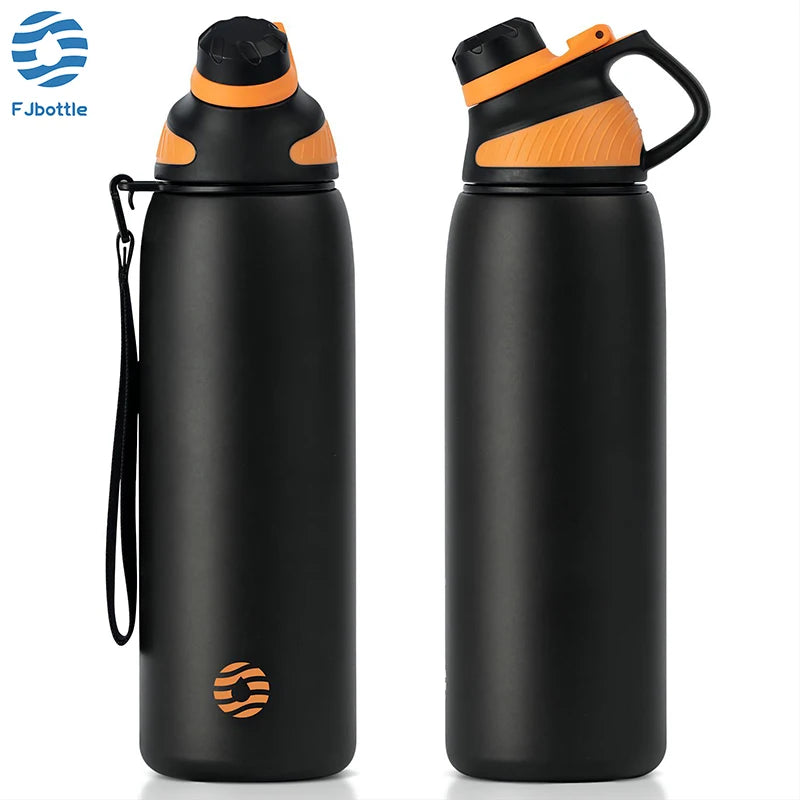 Insulated Water Bottle 1000ml Keeps Drinks Cold 24H