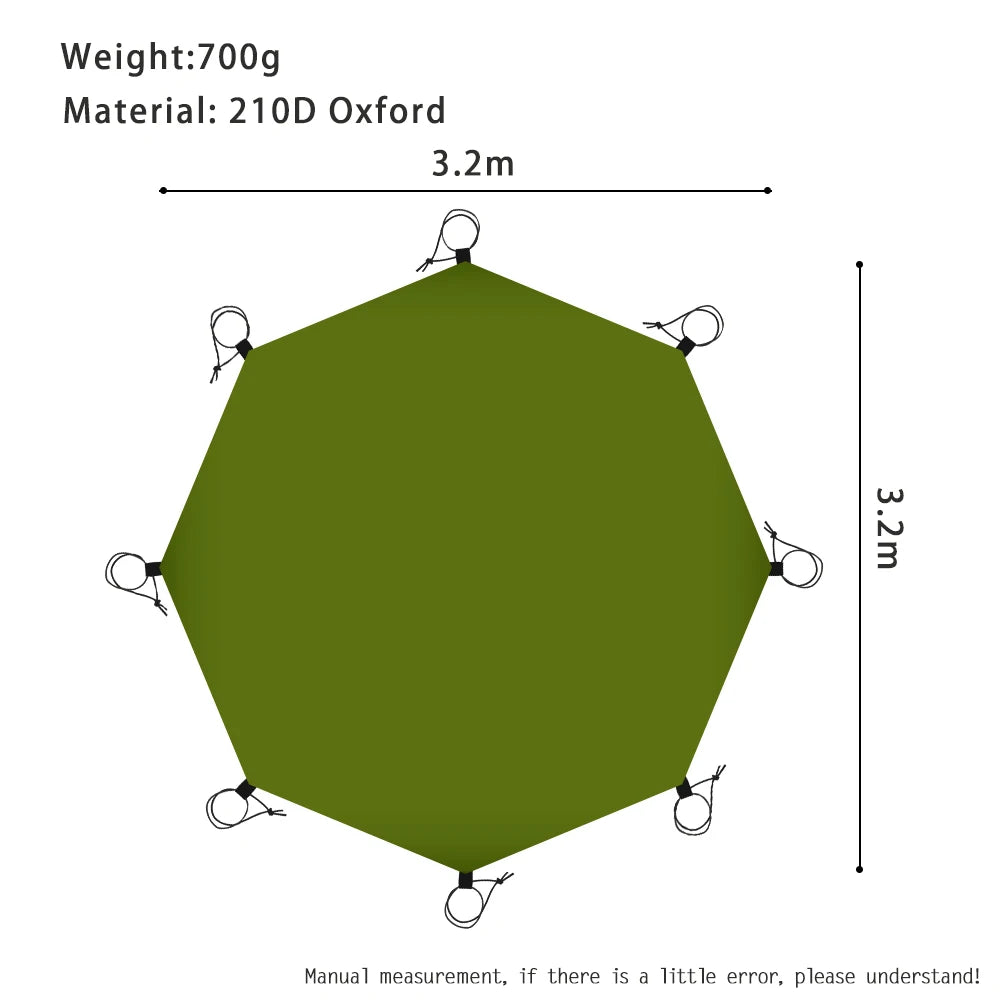 Waterproof Camping Groundsheet for Dry Outdoor Setup