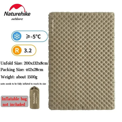 Inflatable Camping Sleeping Pad for Warm Comfortable Sleep