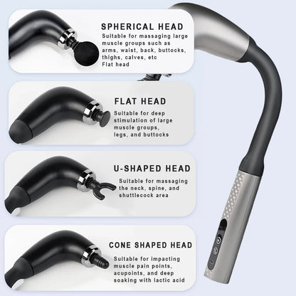Smart Fascia Gun for Muscle Recovery & Relaxation