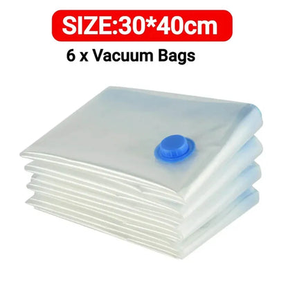 Folding Vacuum Storage Bags – Space-Saving Organizer