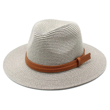 Beach Sun Hat Straw Visor for UV Protection