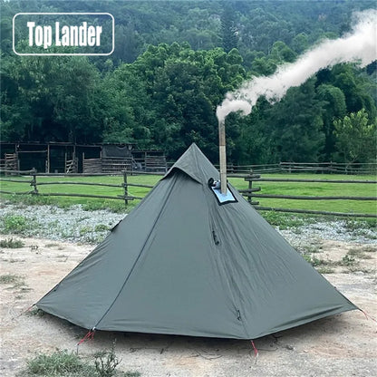 Hot Tent with Stove Jack Ultralight 1 Person Shelter