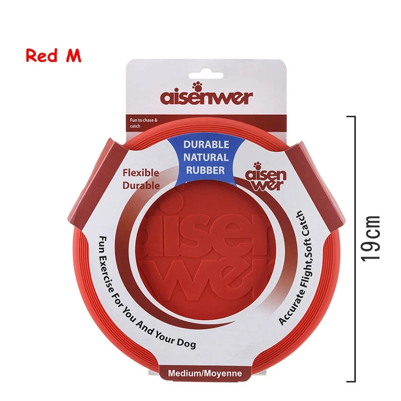 Dog Flying Disc – Soft Non-Slip Interactive Toy
