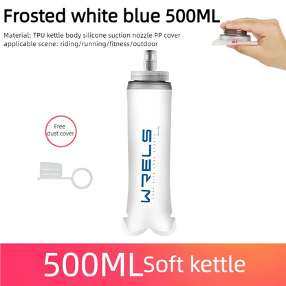 500ml Foldable Sports Water Bottle – Lightweight & Portable