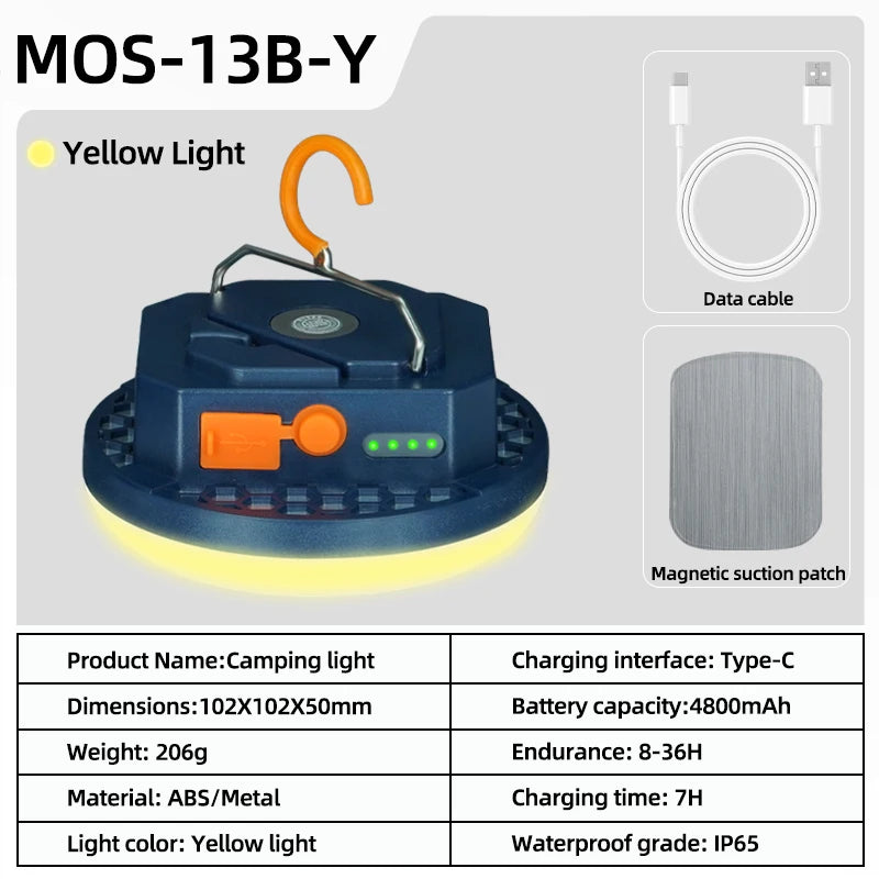 MOSLIGHTING Camping Light Rechargeable LED Lantern