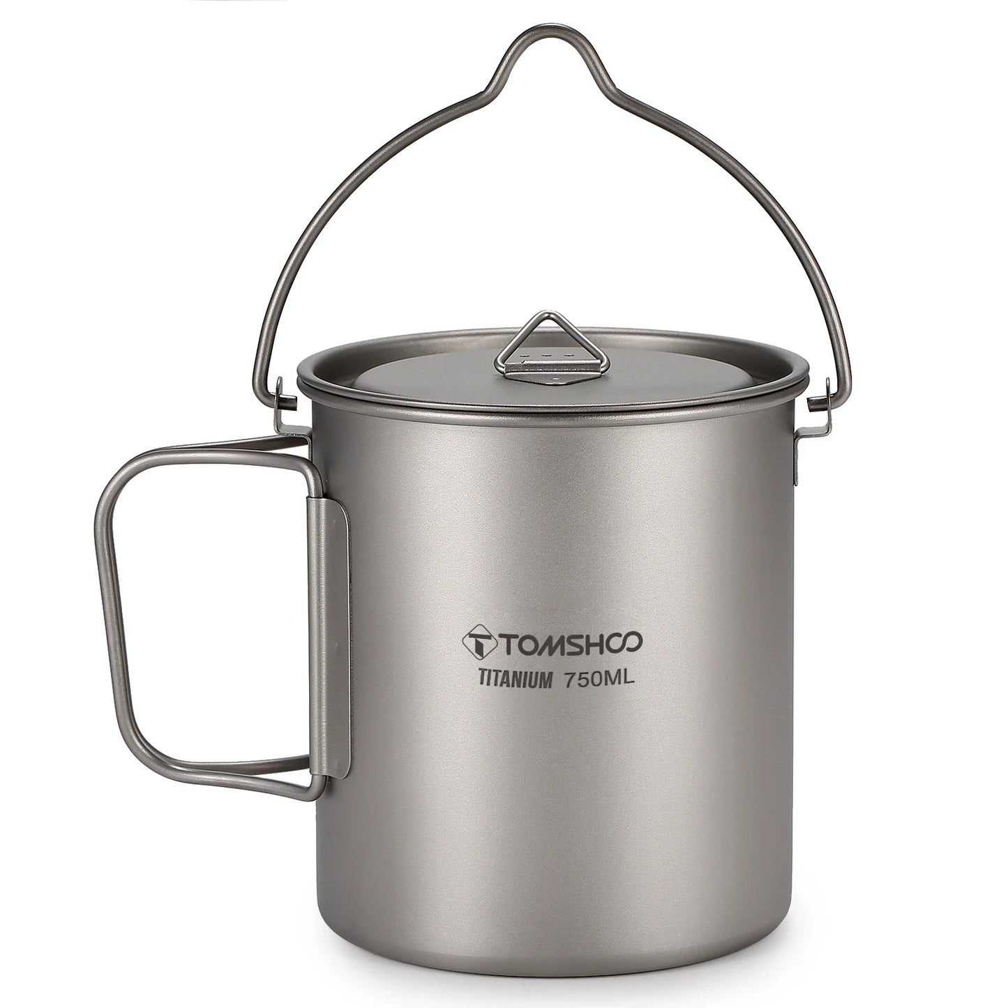 Ultralight Titanium Cookware Set for Outdoor Camping