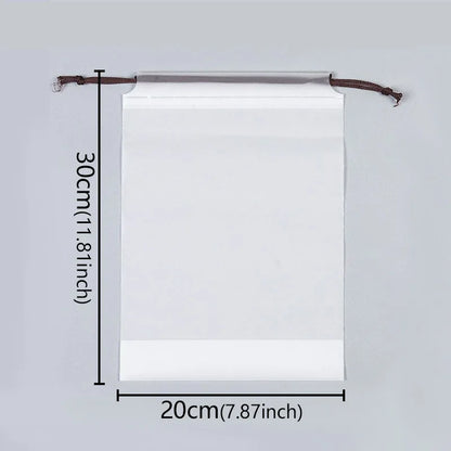 Transparent Drawstring Travel Bag Waterproof & Multipurpose