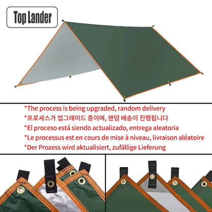 Ultralight Camping Tarp Shelter Waterproof & UV Protection
