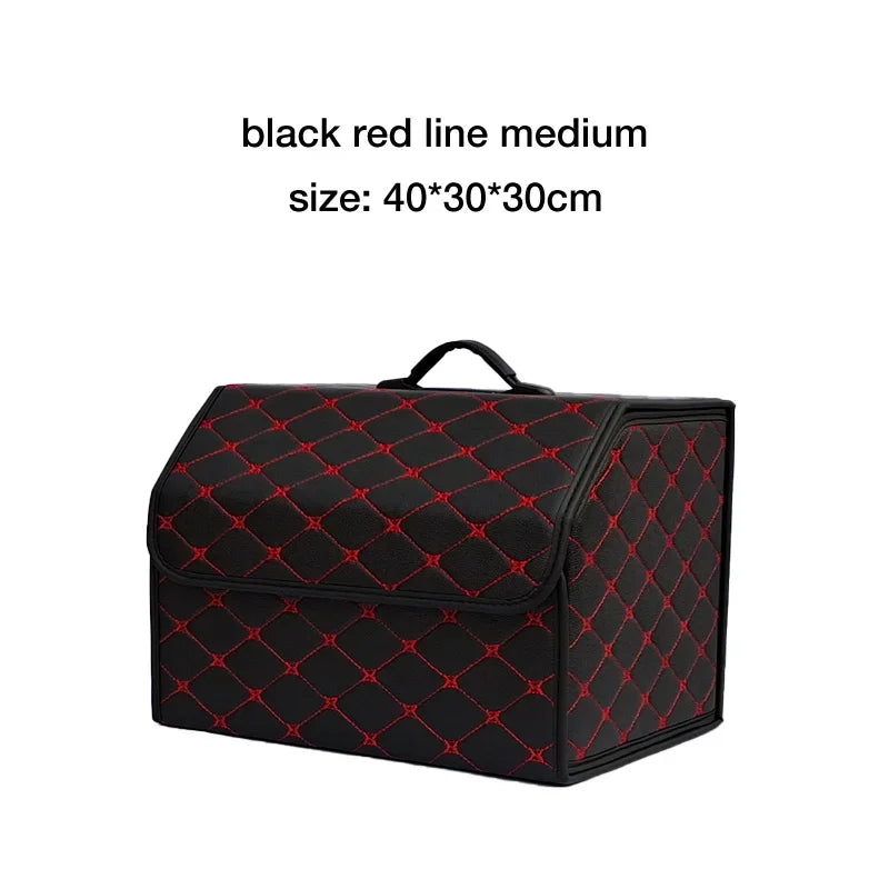 Car Trunk Organizer Box – Foldable Large Capacity Storage