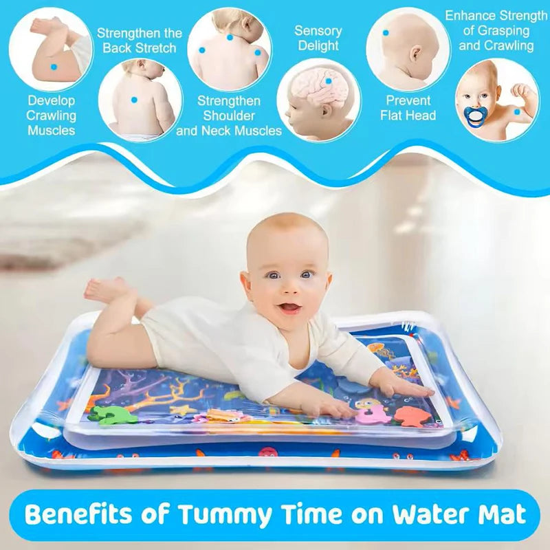 Inflatable Baby Water Mat – Fun & Safe Activity Toy