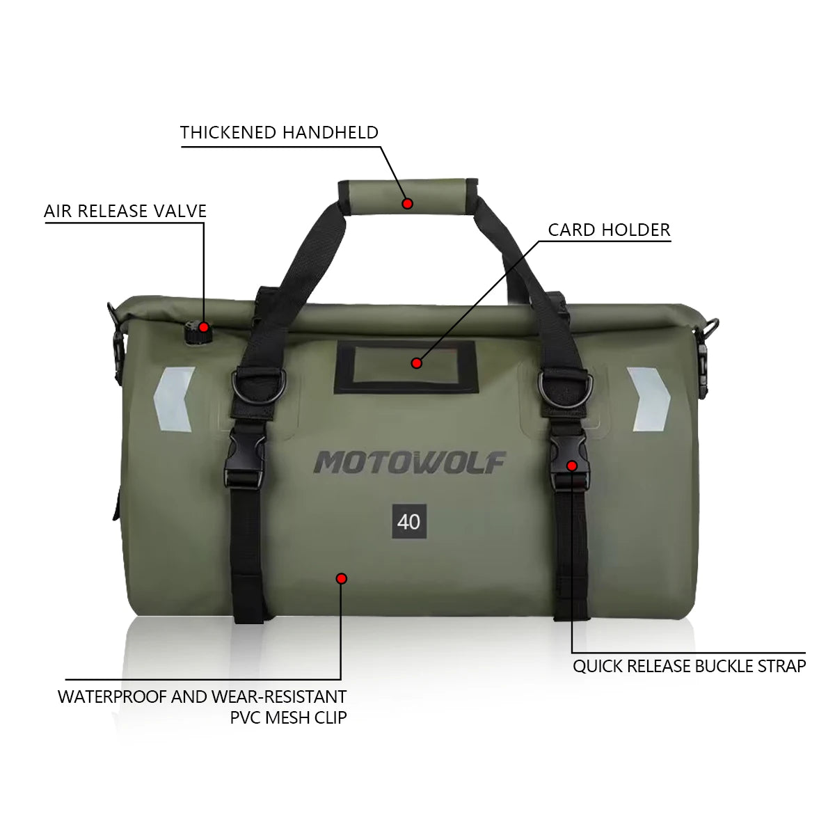 Motorcycle Waterproof Dry Bag – Secure & Expand Storage