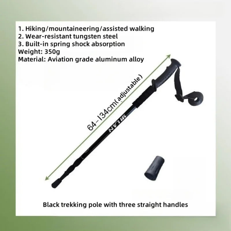 Collapsible Hiking Trekking Poles for Stable Walking