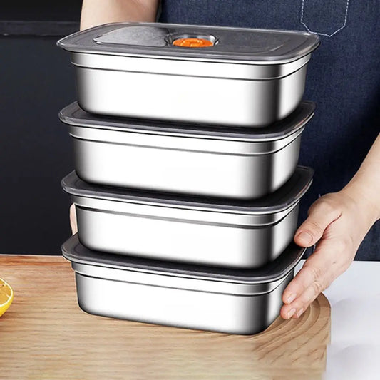 Stainless Steel Bento Box – Leakproof Food Storage