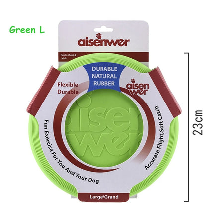 Dog Flying Disc – Soft Non-Slip Interactive Toy