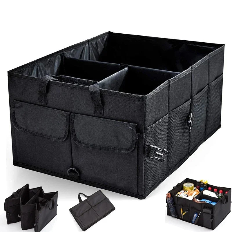 Collapsible Car Trunk Organizer for Easy Gear Storage