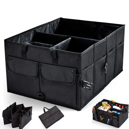 Collapsible Car Trunk Organizer for Easy Gear Storage
