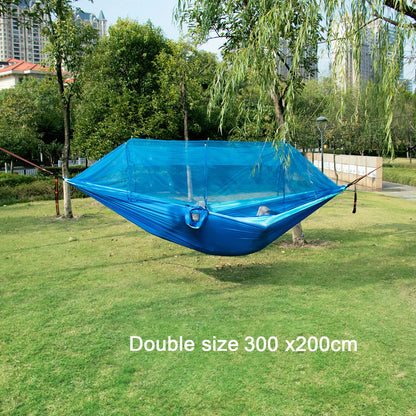 Camping Hammock with Mosquito Net – Portable & Breathable