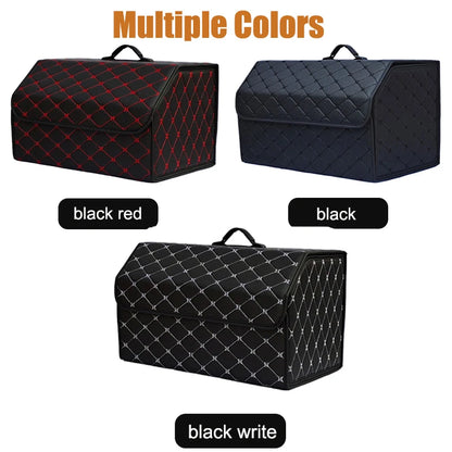 Car Trunk Organizer Box – Foldable Large Capacity Storage