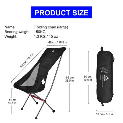 Folding Camping Chair for Comfortable Outdoor Relaxing