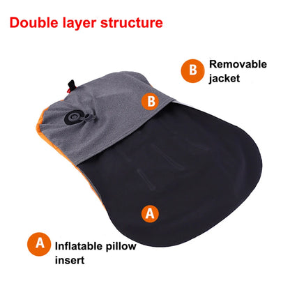 Inflatable Camping Pillow for Compact Travel Comfort