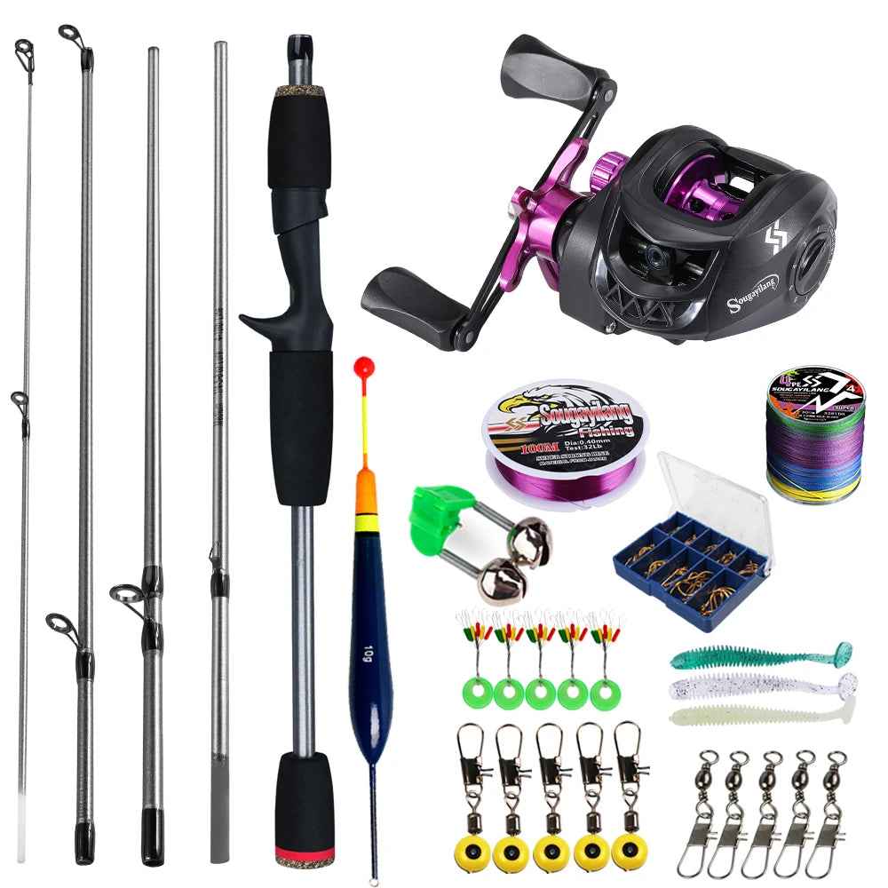 Baitcasting Fishing Rod & Reel Kit – Bass Ready