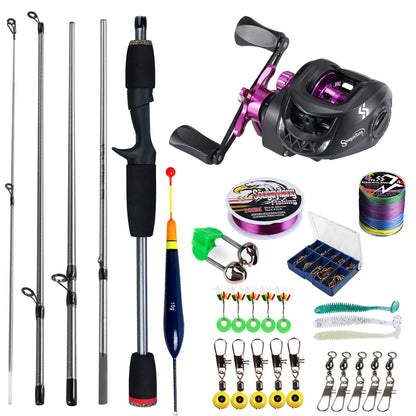 Baitcasting Fishing Rod & Reel Kit – Bass Ready