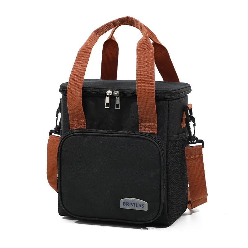 Insulated Collapsible Lunch Box – Leakproof Travel Cooler Bag
