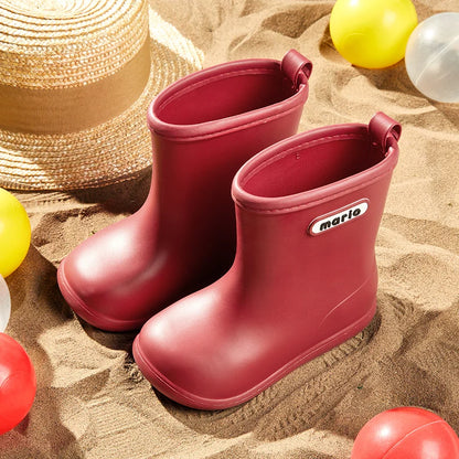 Kids Waterproof Rain Boots – Cheerful Outdoor Shoes