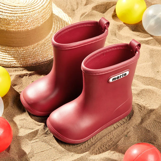 Kids Waterproof Rain Boots – Cheerful Outdoor Shoes